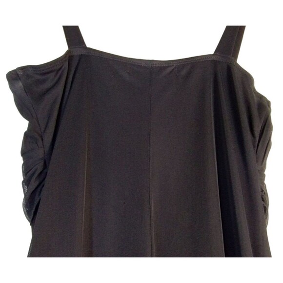 Maxi Dress Size M Milkmaid Baby Doll Cute Goth Castle Core Chiffon - Picture 2 of 12